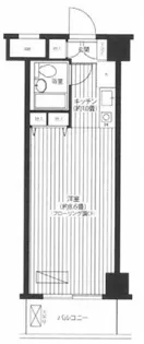 コスモリード蒲田【2階】の間取り