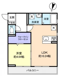 マーベラス八千代【3階】の間取り