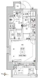 クレイシア西横浜グランカリテ【10階】の間取り