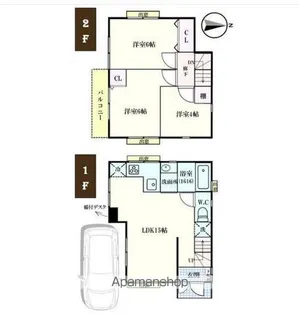 神奈川県横浜市旭区川島町【一戸建】の間取り