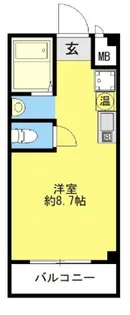 大阪府大阪市住吉区墨江1【マンション】の間取り