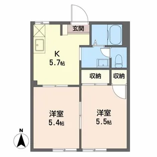 S’K’ Comfort【1階】の間取り