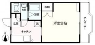 スタディマンション【1階】の間取り