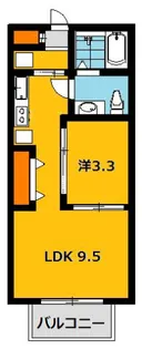 KパレスII【2階】の間取り