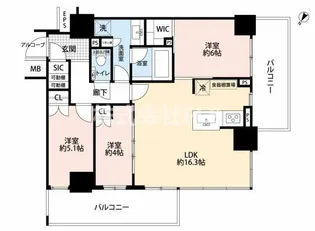 東京都豊島区南大塚3【マンション】の間取り