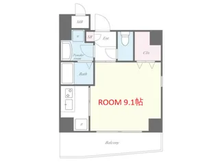 神奈川県横浜市磯子区杉田1【マンション】の間取り