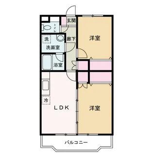 スプランディード【1階】の間取り