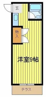 ヴィアシテラ西永福【1階】の間取り