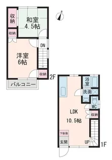 東京都世田谷区駒沢2【一戸建】の間取り