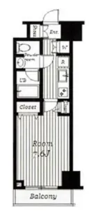 パレステュディオ渋谷本町【4階】の間取り