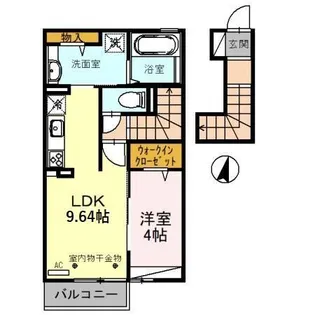 グラン・ディスJ【2階】の間取り