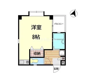 シェルフォード【3階】の間取り