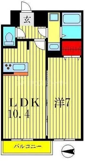 エスト四つ木【2階】の間取り