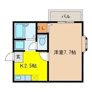 埼玉県戸田市喜沢1【アパート】の間取り