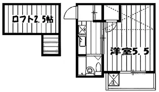 b’CASA原木中山IIre-born【1階】の間取り