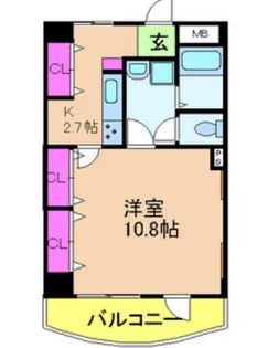 ドイマンション【6階】の間取り