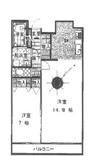 白楊荘【1階】の間取り