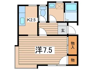 ロイヤル・ハイツ【1階】の間取り