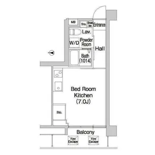 コンフォリア大森トロワ【2階】の間取り