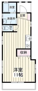 M’s 2nd【2階】の間取り