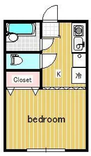 パチェラハウス【1階】の間取り