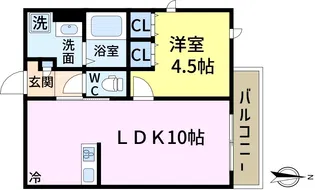 プラネッツ【2階】の間取り