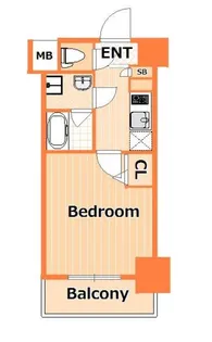 ガーラ・ステージ横濱関内【8階】の間取り