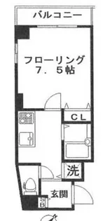 エテルノ大井町【2階】の間取り