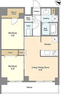 URBANLINK護国寺【5階】の間取り