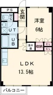 ルーヴルヤマトII【3階】の間取り