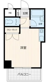 リエス川崎【3階】の間取り