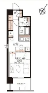 ricco collina(リコ・コリーナ)【4階】の間取り