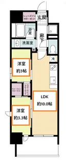 リビオメゾン新大阪【12階】の間取り