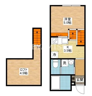 ラ・フィーネAino【1階】の間取り