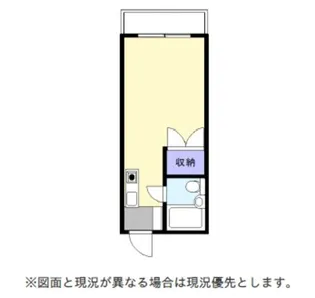 ジュネス大久保【3階】の間取り