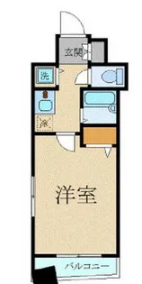 プレール・ドゥーク水天宮【8階】の間取り