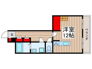 ニューパピヨン【1階】の間取り