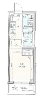 ロアール西大井【3階】の間取り