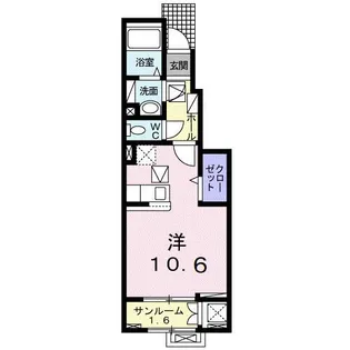 ラ・ポーズ【1階】の間取り