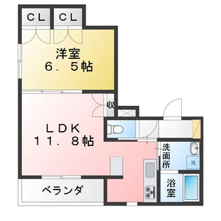 アイカム(iKam)【3階】の間取り