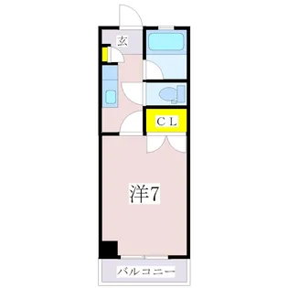 サンパティークヴェール【5階】の間取り