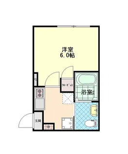 ルグレア八王子【2階】の間取り