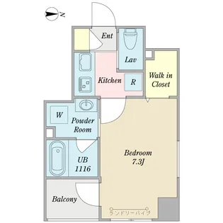 HanaVilla【2階】の間取り