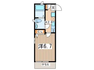 フォレストヒル逗子【1階】の間取り