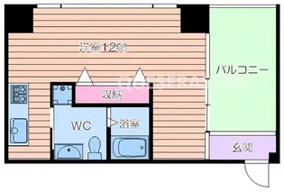 APT.新梅田【3階】の間取り