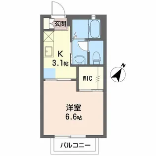 フォレスタ III【2階】の間取り