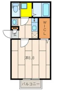 クレシェンド日本橋【1階】の間取り