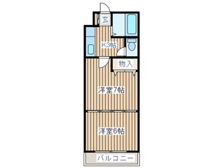 マ・メゾン【3階】の間取り
