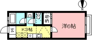 ハイフィールド【2階】の間取り