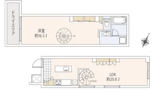 GrandStory西麻布の間取り